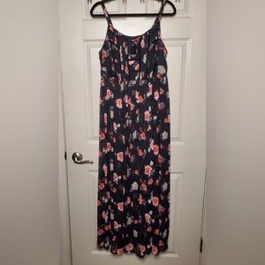 Torrid 2X Black Floral Dress